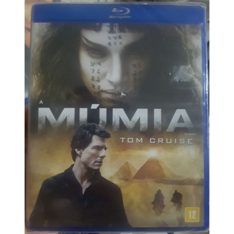 Blu ray A Múmia Tom Cruise Sofia Boutella Lacrado