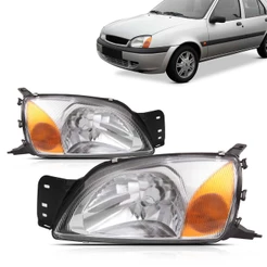 Farol Fiesta Courier 2000 2001 2002 Foco Simples Ambar