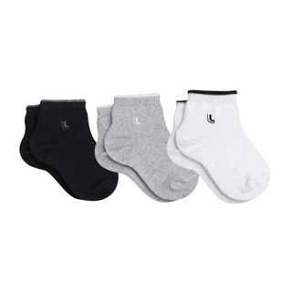 3 Pares Meia Kids Lupo Cano Medio Algodao Feminina Masculina Original Essenciais