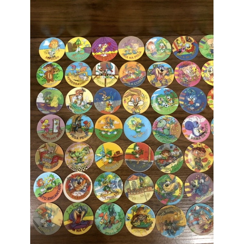 Coleção Tazos Tiny Toon Shopee Brasil