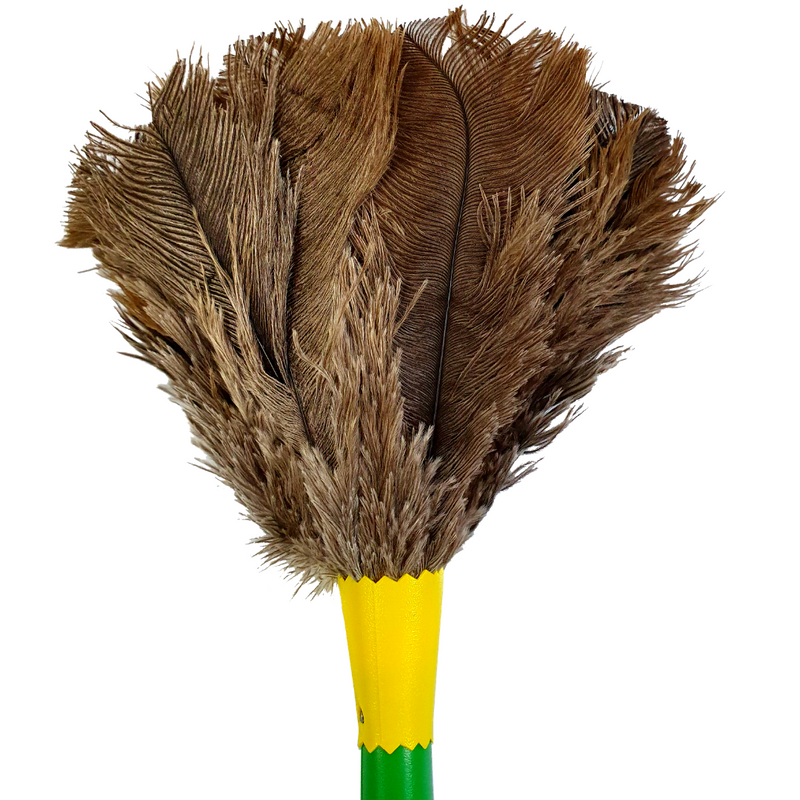 Espanadores De Pó Poeira Penas De Avestruz Naturais 38cm