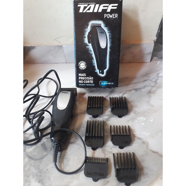 Máquina de Cortar Cabelo Taiff Power Professional — R$ 180,00 em Shopee