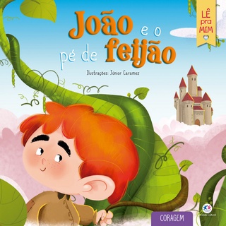 Livro Infantil História- João e o pé de feijão em Oferta na Shopee