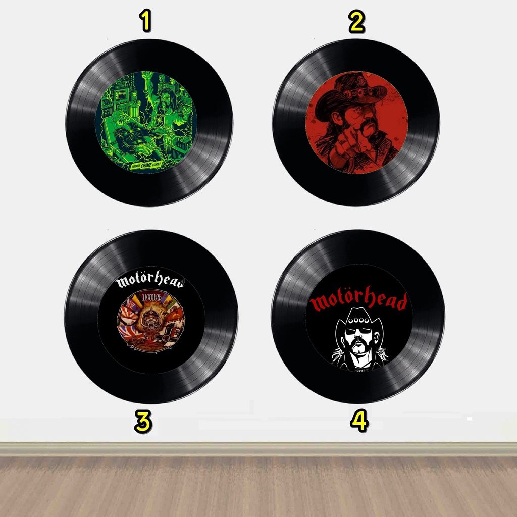 Disco Vinil   Motorhead Banda LP Decorativo