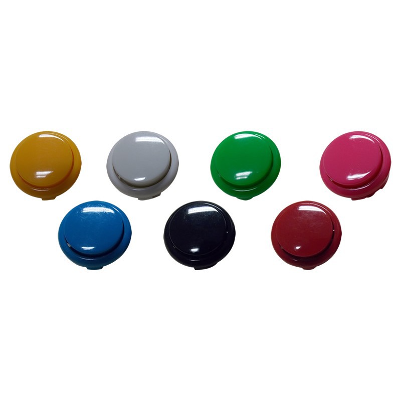 10 Botões Importados Paralelo Sanwa Fliperama Arcade 30 mm