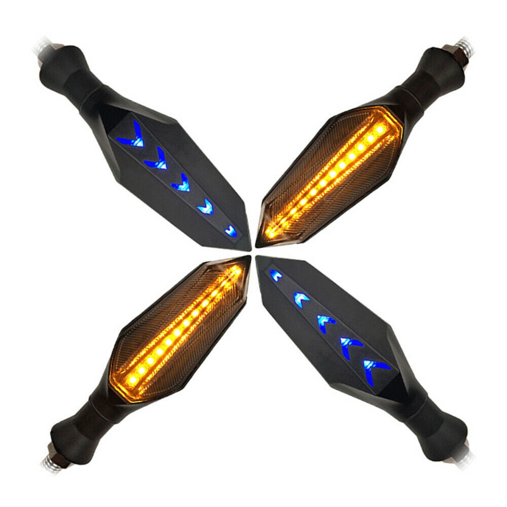 Kit Piscas Moto Seta Led Sequencial Universal Signal Cb Twister Xre Titan