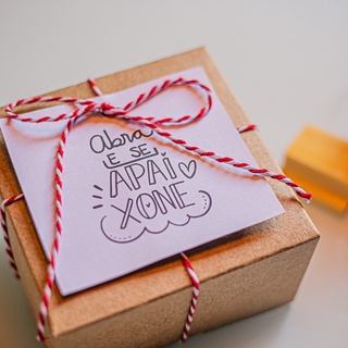 Carimbo Decorativo Personalizar Embalagens Frases Fofas