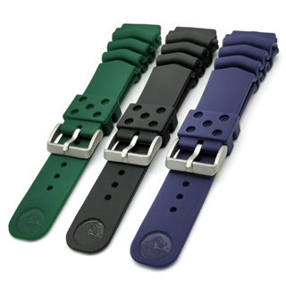 18mm 20mm 22mm Silicone Strap Para Seiko Relógio Banda Das Mulheres Dos Homens Do Esporte À Prova D'água Mergulho Pulseira De Pulso De Borracha Acessórios Com Logotipo em Oferta na Shopee