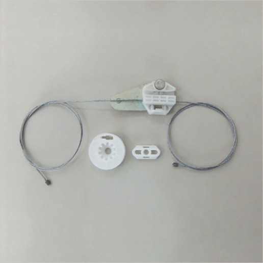 Kit Reparo Maquina Eletrica Astra Traseiro Direito C/ Chapa