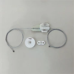 Kit Reparo Maquina Eletrica Astra Traseiro Direito C/ Chapa