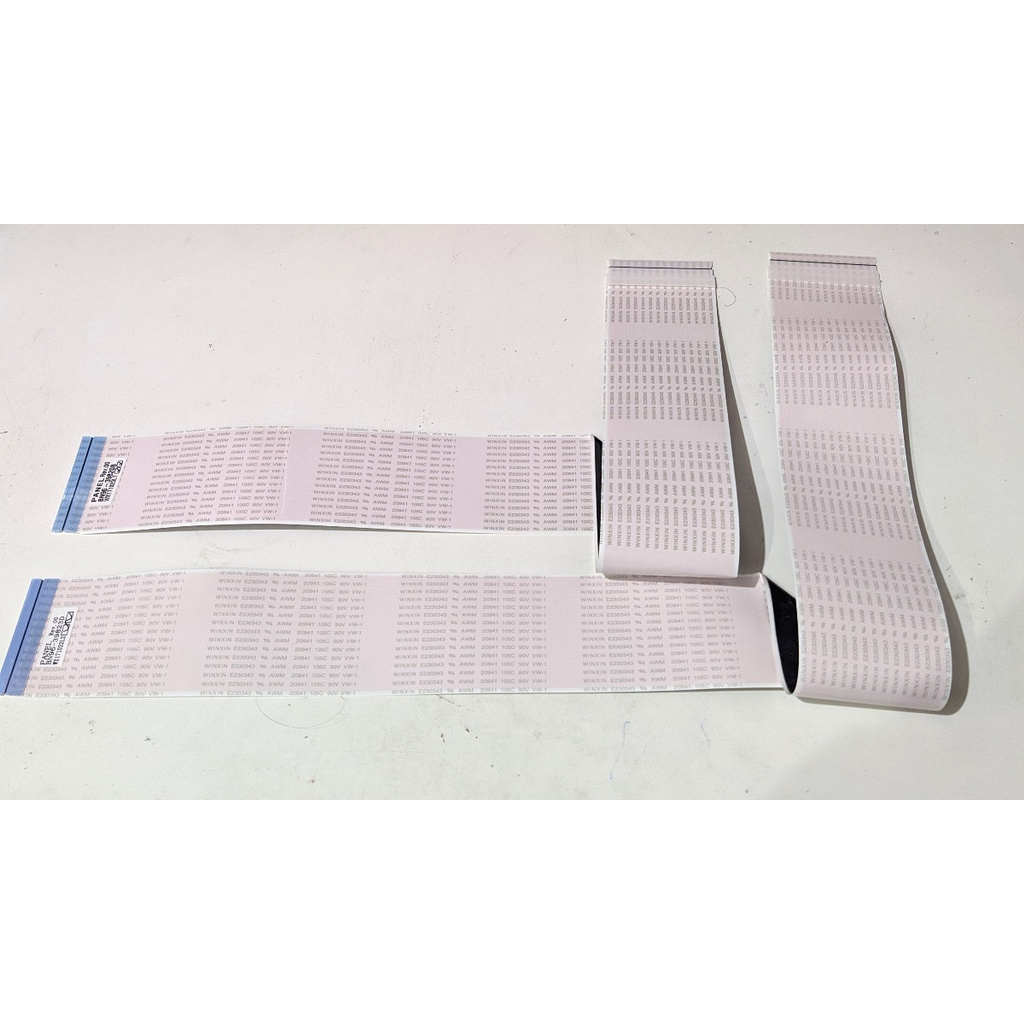 Par De Cabos Flat Lvds Tv Samsung Un49mu6120g §