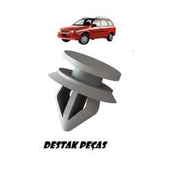 Grampo da Moldura de Acabamento Interno do Retrovisor Menor Chevrolet Corsa Wagon 1997 - 2001