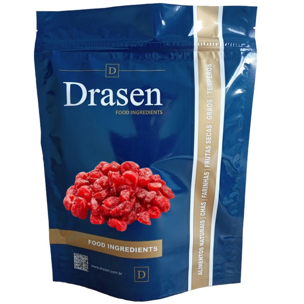 Cereja Desidratada (500g ou 1kg) - Drasen Food em Oferta na Shopee