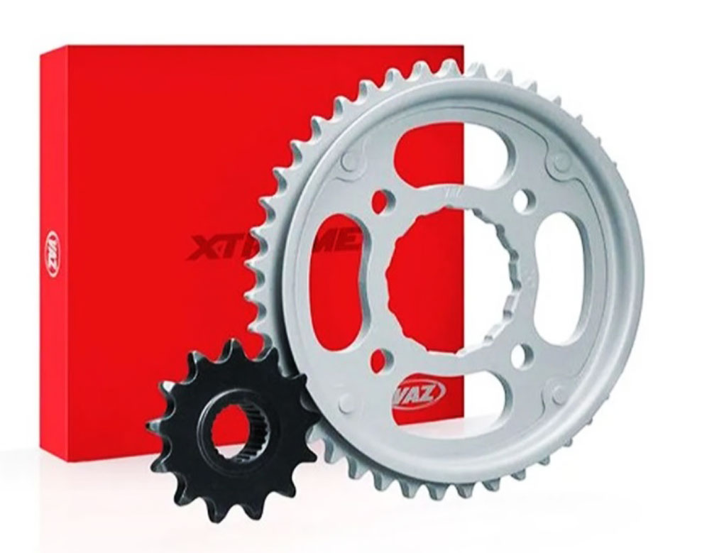 Kit Coroa e Pinhão Cg 150 Titan / Cg 150 Fan 43/16 Vaz em Oferta na Shopee