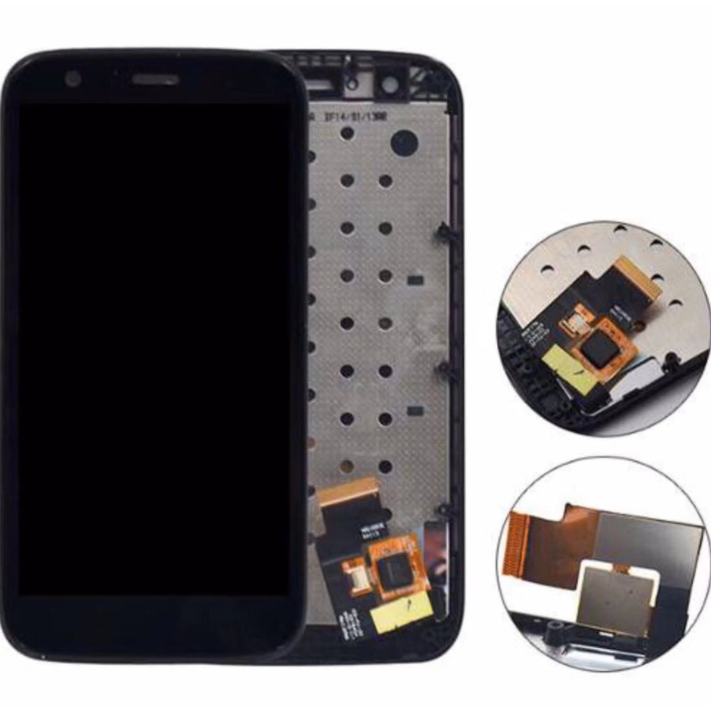 Tela Frontal Lcd Display Touch Moto G1 Xt1032 Xt1033 Novo+brinde pelicula