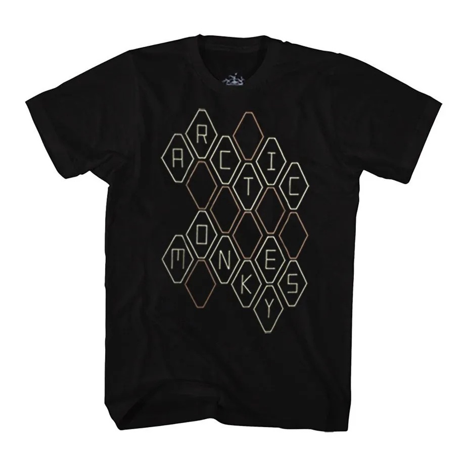 Camiseta Arctic Monkeys - Am Hexagon Masculina | Shopee Brasil