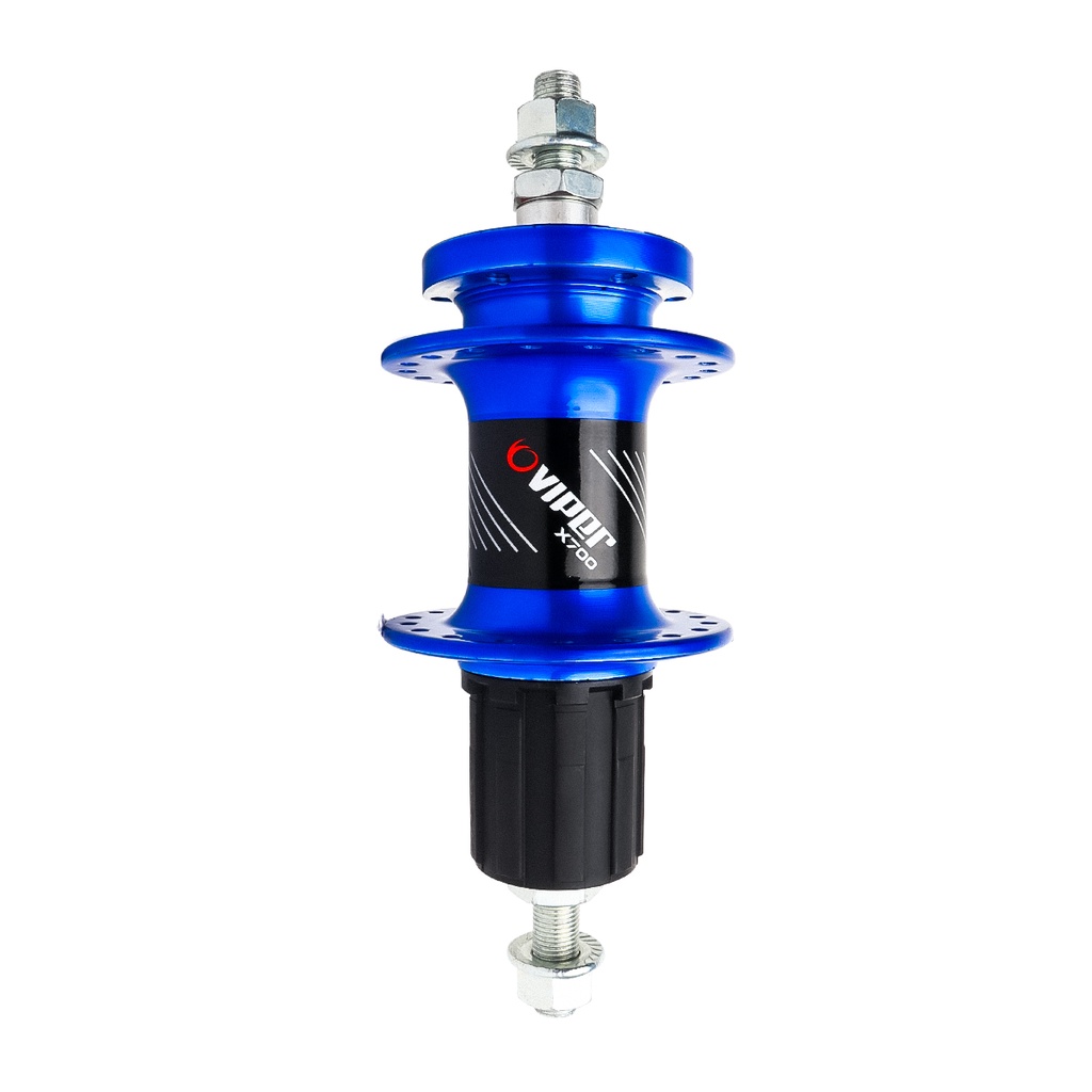 Cubo Traseiro Cassete Bicicleta Viper X700 k7 Disco 32 Furos Com Rolamento Mtb