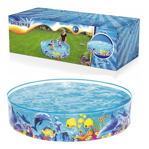 Piscina Semirrígida Peixe 2074 L