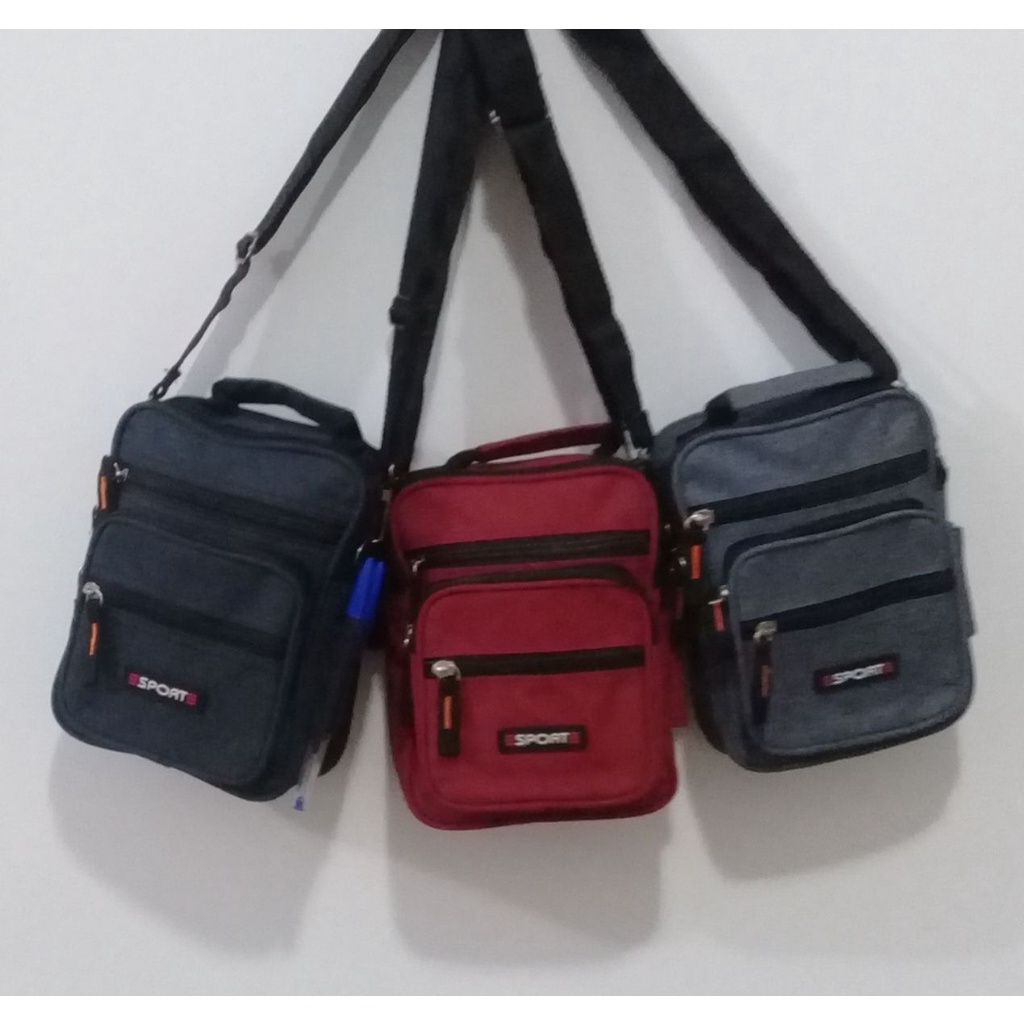 Bolsa Shoulder Bag SPORT/ Unissex (bolsa de lado) Tecido Resistente