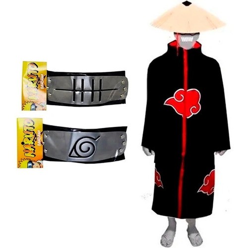 Manto Akatsuki Cosplay Bandana Naruto Bandana Pain A56