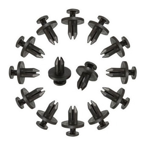 Kit com 20 Grampos de Fixação do Para-choque da Frontier/pathfinder Nissan