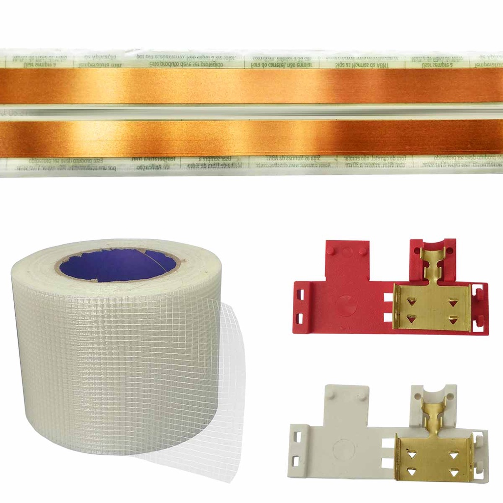 Kit Eletrofita 2 Pistas 20A 18 metros C/8 Conec.