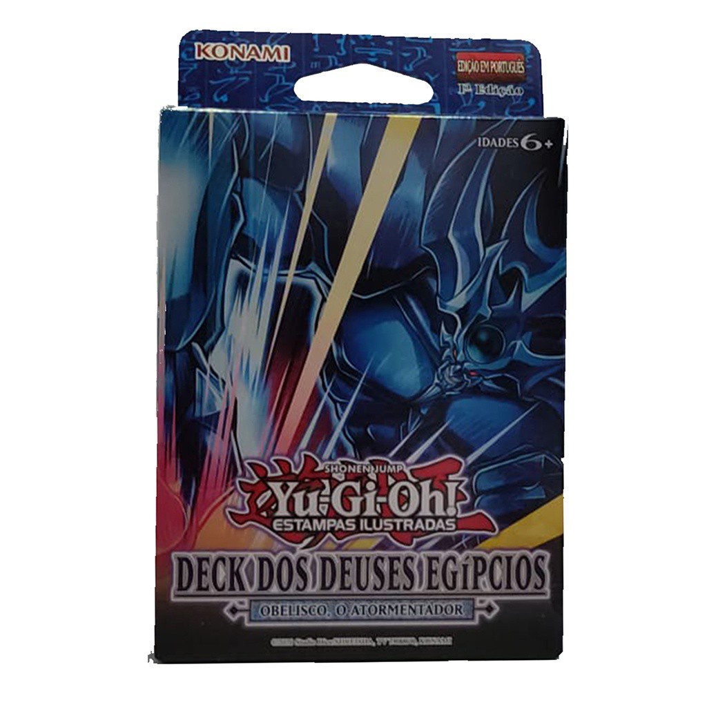Deck Estrutural Yu-Gi-Oh! - Deuses Egípicios: Obelisco em Oferta na Shopee