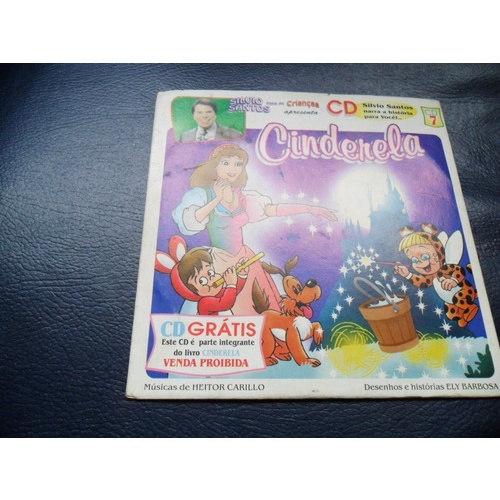 Cd Historias Infantis Narradas Por Silvio Santos - Cinderela