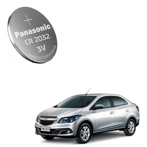 Bateria Chave Chevrolet Prisma Original Panasonic em Oferta na Shopee