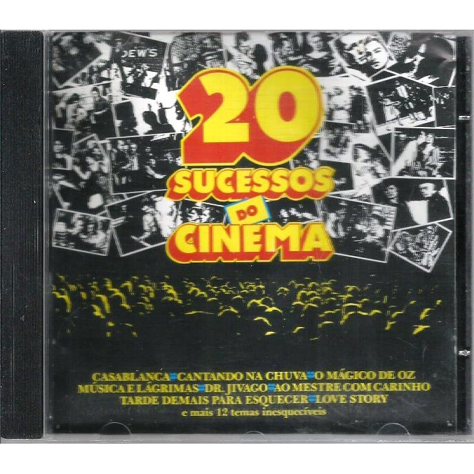 1509 Mcd- Cd 1994- 20 Sucessos Do Cinema- Trilha Sonora- Vários Interpretes