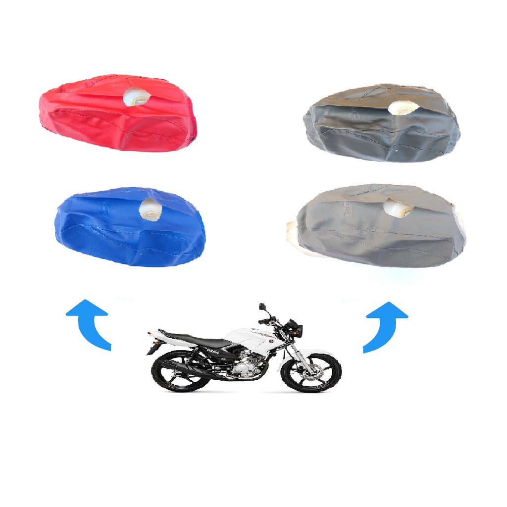 Capa Do Tanque Yamaha Ybr 125 Factor De 2009 A 2015 Sem Logo - Azul - Vermelha - Cinza - Preto.