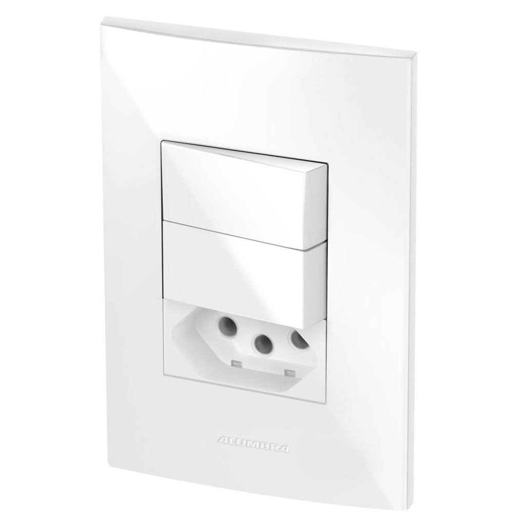 Conjunto 2 Paralelos + 1 Tomada 20A - Alumbra Inova Pro - ABB18