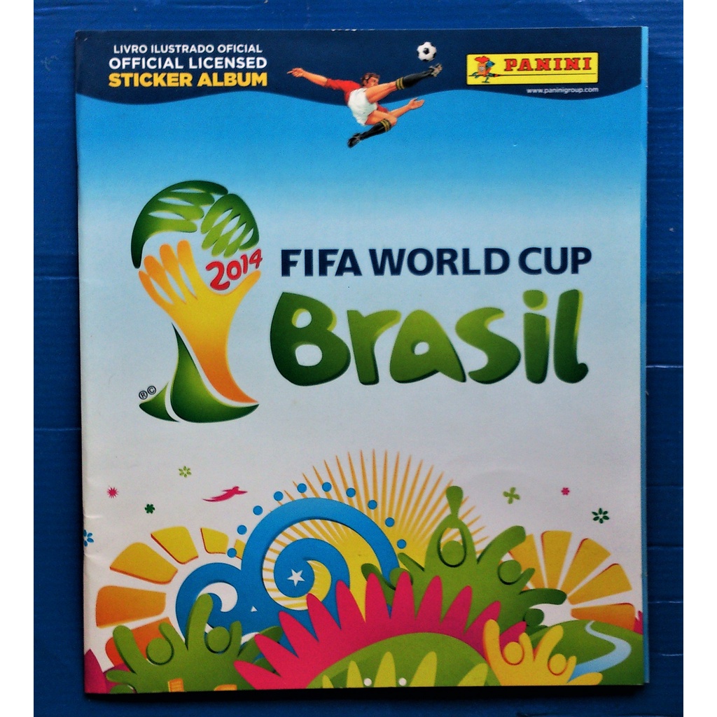 Album Figurinhas Copa Mundo- Brasil 2014 - Capa Flexível Vazio