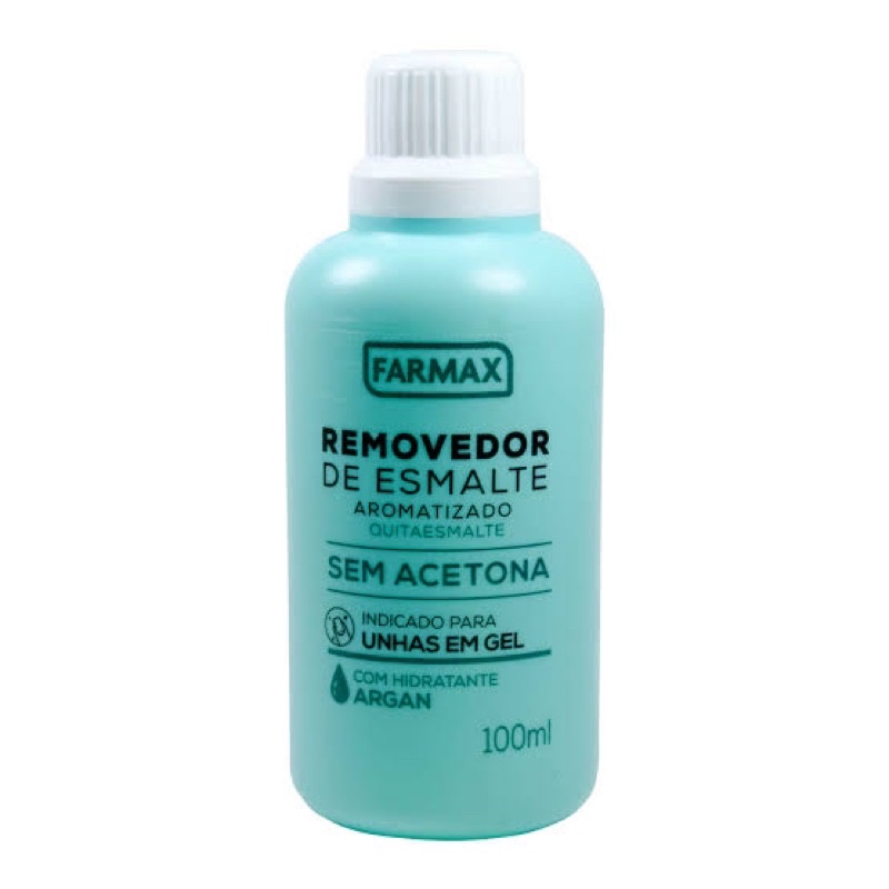 Removedor de Esmalte Sem Acetona - Indicado Para Unhas em Gel - 100ml ...