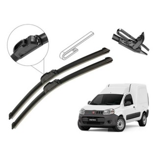 Par Palheta Limpador Parabrisa Dianteiro Fiorino 2014 a 2018 em Oferta na Shopee