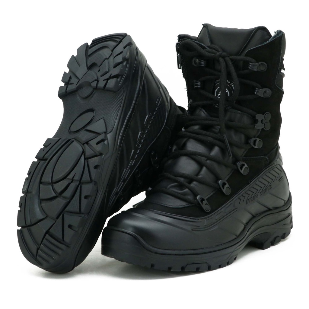 Coturno Tatico Militar Couro. 289 Km Preto Nbk