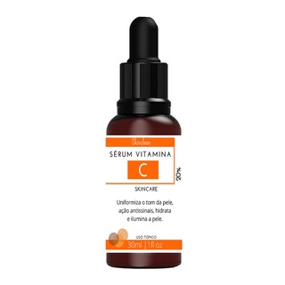 Sérum Vitamina C 20% Para Rosto- Sérum Antioxidante 30ml