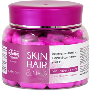 Skin Hair e Nails Femme Care 90 Cápsulas -  Unilife em Oferta na Shopee