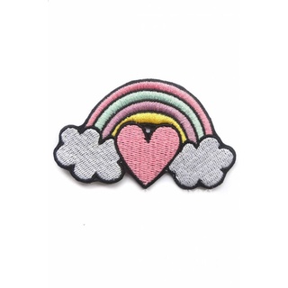 ARCO IRIS KAWAII ANIME PATCH BORDADO ENVIO IMEDIATO