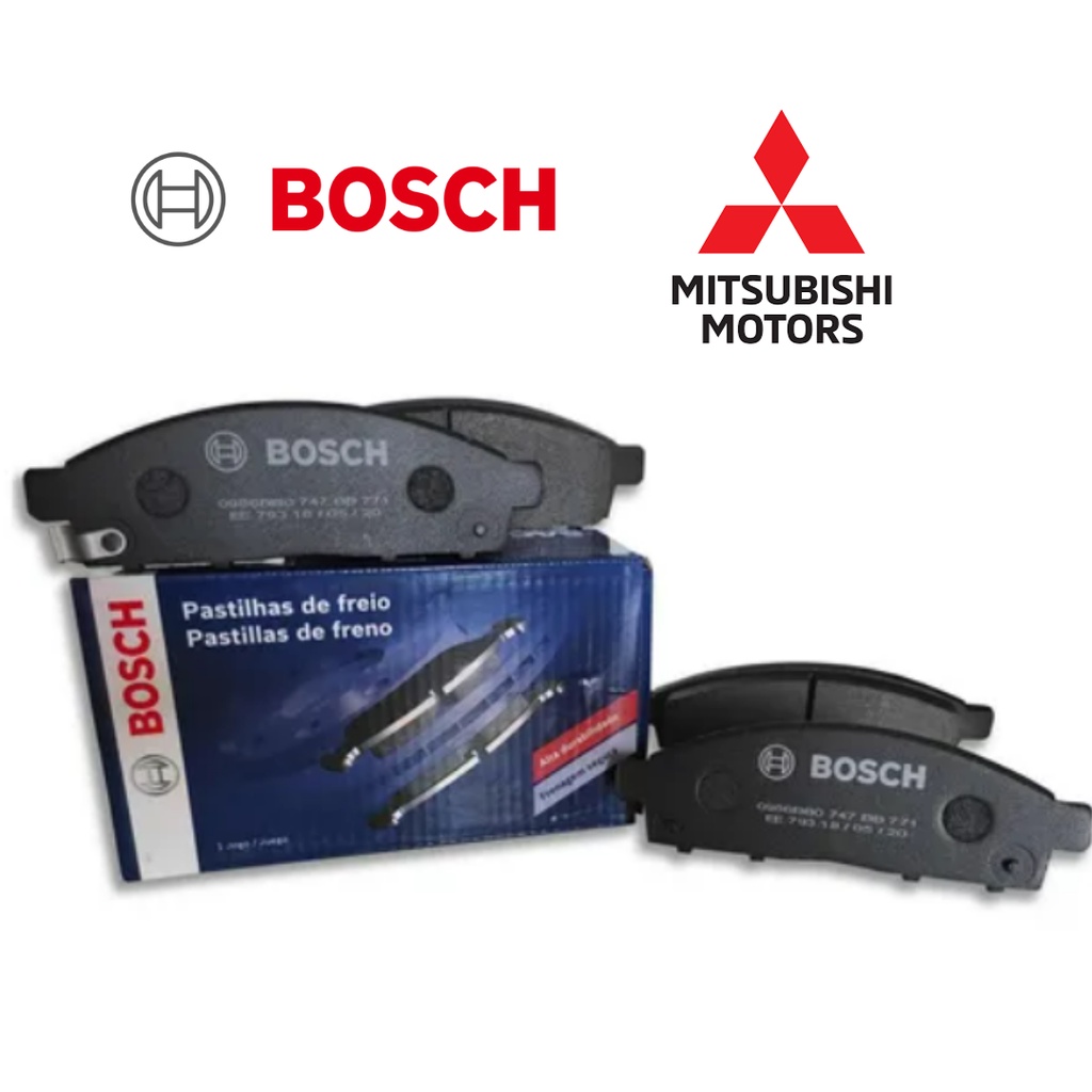 Pastilha De Freio L200 Triton 2.4 Sport Original BOSCH 2016 2017 2018 2019