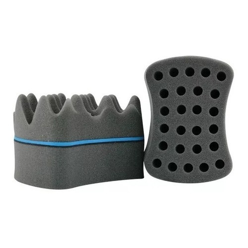G10 - Esponja bucha de Cabelo Nudred 2 Em 1 - Casca De Ovo E Furo De 20mm -