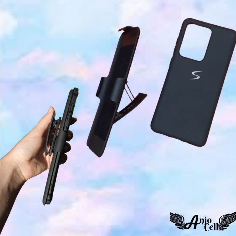 Suporte de cintura + capa de silicone aveludado para Xiaomi note 7, note 8,mi 8, note 8 pro, redmi 9, note 9,mi 9 lite, Cc9, redmi 9a/ 9i, redmi 9c, A3 lite, note 10, note 10 pro, note 10 lite, note 10 s, Poco x3, Poco x3 pro, X4 pro