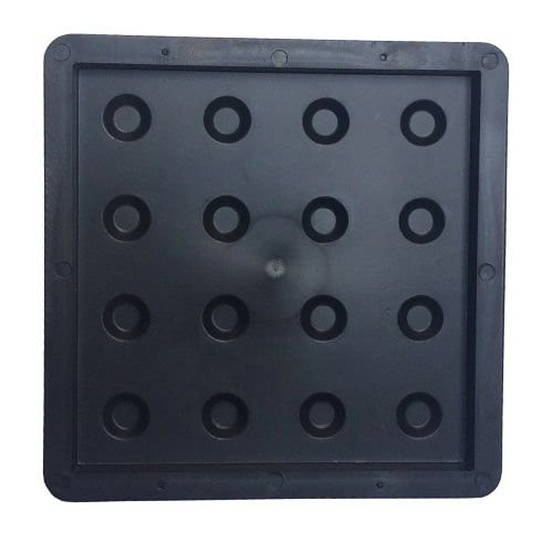 KIT 20 Formas Piso Tátil Bola Direcional 20x20x1,5 Fp089 - Brasfort