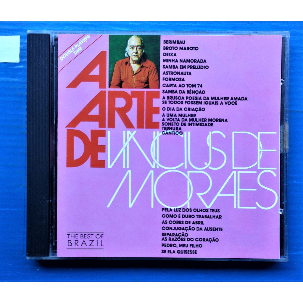 Cd Vinicius De Moraes - A Arte De Vinicius De Moraes - 1988