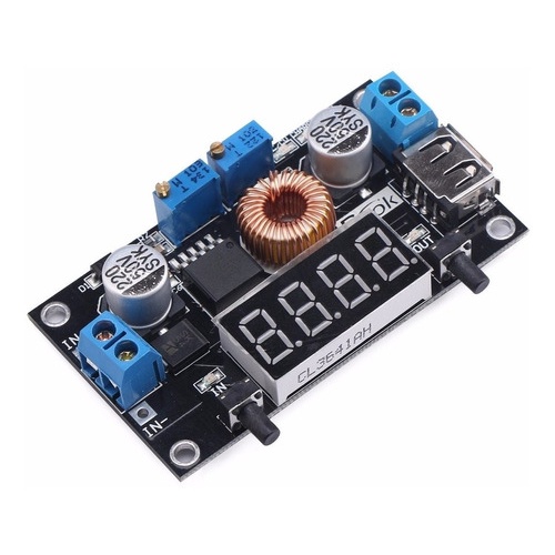 Fonte Dc Ajustavel 3-36v 1.25-32v 5a Amperimetro Led Arduino