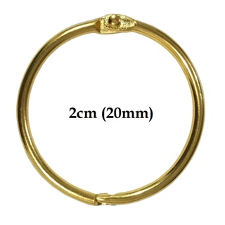 Pacote Com 20 Argolas Articulada Dourada 2cm (20mm) em Oferta na Shopee