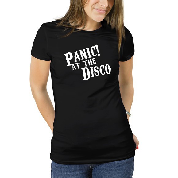 Camiseta Baby Look Panic At The Disco Camisa femi pop rock punk House of Memories