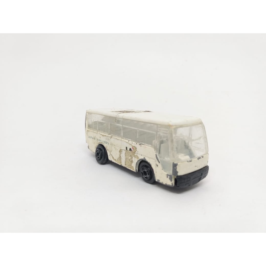 (L- 710 ) Welly Miniatura Ônibus Jail Japan antiga