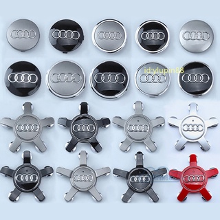 Centro De Roda De Carro Cap Tampa Auto Esporte Emblema Aro Da Hub Caso Peças Acessórios Para Audi A1 A3 A4 A4L A6 A6L A7 A8 A8L C5 Q3 Q5 Q7 Q5L