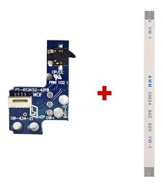 Kit Reparo Placa Reset Power + Cabo flat Ps2 SCPH-9000x SCPH-90010 SCPH-90001 Liga e Desliga em Oferta na Shopee
